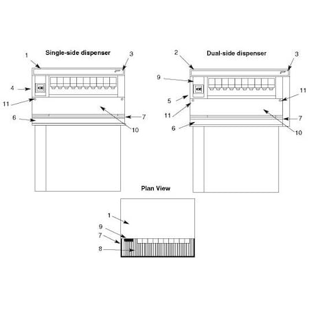 Follett Grill, Drain Pan PD501937